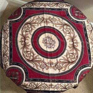 🎈NEW 🎈RALPH LAUREN 🎈SILK SCARF 🎈 33” 🎈 BLACK, RED, and CREAM